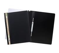 eco-eco A4 50% Recycled Project and Report File, Black