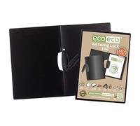 eco-eco A4 95% Recycled Swing Lock File Black