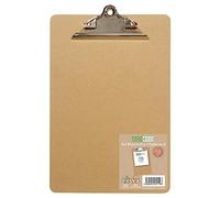 eco-eco A4 Masonite Strong Clipboard with Heavy Duty Metal Clip, eco119