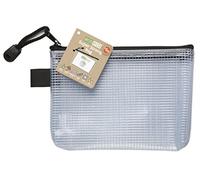 eco-eco Mini 95% Recycled Super Strong Bag Clear Mesh Tuff Case + Zip