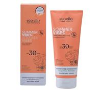 Eco Elio SPF 30 Sustainable Sun Cream 200ml Summer Vibes Waterproof Coconut Scented Sunscreen Face & Body