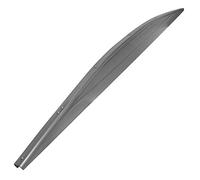 Eco Fence Composite Fencing Panel Top - Graphite, 2.438m (8 Foot), Convex