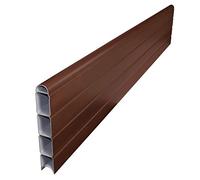 Eco Fence Composite Panel Fencing Board Board - Walnut, 2.438m (8 Foot)