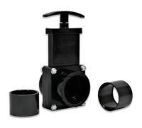 eco-filtration 1.5"/43MM VALTERRA SLIDE GATE VALVE KOI FISH POND TANK FILTER PIPE FITTING