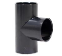 eco-filtration 25mm Solvent Weld Tee Joiner - Durable PVC Pipe Fitting for 25mm Solvent Weld Pipe - Strong, Rigid 3-Port Connector for Leak-Proof Assembly