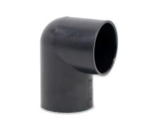 eco-filtration 43mm/1.5" Solvent Weld Bend - Durable PVC Pipe Connector for Domestic Waste Pipe, Pond, Garden, and Drainage Systems - Easy Assembly for Watertight Seal