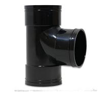 eco-filtration 82mm/3” Solvent Weld Tee Joiner - Durable PVC Pipe Fitting for 82mm Solvent Weld Pipe - Leak-Proof 3-Port Connector for Secure, Rigid Connections