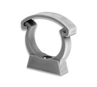 eco-filtration Grey Solvent Weld Pipe Clip 1″ Pressure (33.6mm) | PVC-U Pipe Bracket | Secure Wall Mount for Pressure Pipework