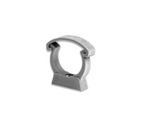 eco-filtration Grey Solvent Weld Pipe Clip 4″ Pressure (114.3mm) | PVC-U Pipe Bracket | Heavy Duty Support for Large Pressure Pipework