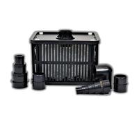 eco-filtration Pre-Filter Strainer Cage for Garden Pond Pumps - Rectangle 43mm Kit (40mm Domestic Waste)