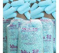 Eco - Flo Blue Coloured Biodegradable Packing Peanuts - Protective Postal Mailing Packing Void Loose Fill Filler Bean Bag Filling (5 Cubic ft)