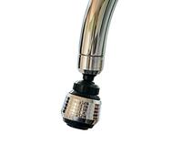 Eco-flow Solar Tap Adapter | Two Function Tap Aerator/Shower Flow with 360 Rotation | Water Saving, Fits in Mins | Italian Made