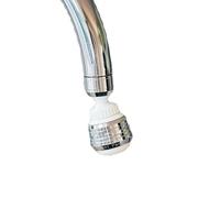 Eco-flow Solar Tap Adapter | Two Function Tap Aerator/Shower Flow with 360 Rotation | Water Saving, Fits in Mins | Italian Made