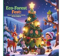 Eco-Forest Fest: Nature-Inspired Christmas Coloring Fun for Children: Sustainable Winter Magic with Creative Crafts, Playful Wildlife, and Joyful Seasonal Scenes