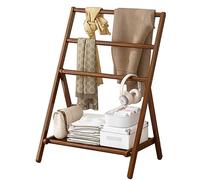 Eco-Friendly Bamboo Garment Stand - Stylish Clothes Rack for Bedroom, Sustainable Wooden Design, Space-Saving nizer, Modern Home Décor