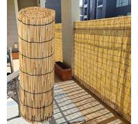Eco-Friendly Bamboo Roll - Decorative Fencing for Balcony, Patio, Garden & Backyard - 153x914cm (5x30ft) Outdoor Privacy Solution