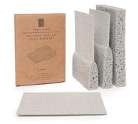 Eco Friendly Biodegradable Pop Up Sponge - 4 or 8 Pieces | Dimensions 14 x 10 x 2 cm | Compostable Natural Cellulose | Long Lasting