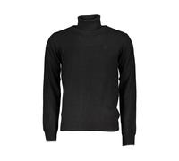 Eco-Friendly Black Turtleneck Jumper - male - North Sails - Turtlenecks - Black - 2XL - Knitwear 2XL