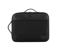 Eco-friendly Briefcase Backpack with Leather Inserts - unisex - Armani - Backpacks - Black - ONE SIZE - Bags ONE SIZE