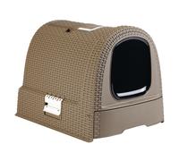Eco-Friendly Curver Cat Litter Tray - Mocha
