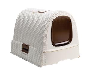 Eco-Friendly Curver Cat Litter Tray - White