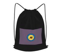 Eco Friendly Drawstring Swimming Bag Choctaw Nation of Oklahoma Flag, Personalised Drawstring Backpack, Lightweight String Sackpack, for Holidays Children 36X42cm