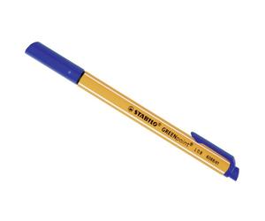 Eco-Friendly Fibre-Tip Sign Pen - STABILO GREENpoint - Pack of 1 - Blue
