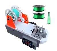 Eco-Friendly Filament Maker, Desktop Filament Extruder | 1.75mm Diameter Output, No Calibration Required, for School Laboratories(Green-orange)