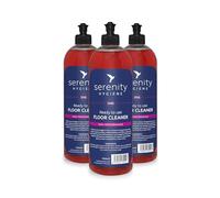 Eco-Friendly Floor Cleaning Liquid for Wood Floors - Safe for Flat Mops & Robot Vacuums - Streak-Free Shine, Powerful Dirt Removal & Fresh Scent - 750ml Pack of 3