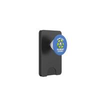 Eco Friendly I'M Not Lazy Energy Efficient Environmentalist PopSockets PopWallet for MagSafe