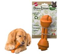 Eco-Friendly Knot Bone with Peanut Butter, 7.5" by Ethical Pet