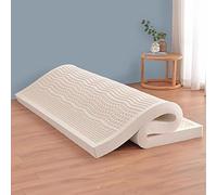 Eco-Friendly Natural Latex Mattress Pad Topper - 1/2/3 Inch Thick Firm Support for Orthopedic Comfort - Ergonomic Queen Size 120x200cm - Sleep Better Tonight!