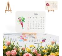 Eco-Friendly Plantable Love Seed Calendar 2026, Plantable Seed Calendar 2026, Month Biodegradable Seed Paper Planner, for Gifting, Gardening Home Decor and Adding Nature(1pcs)