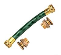 Eco Friendly Rain Pail Linking Kit with Brass Fitting, Easy Install Connector for Linking Water Barrels in Sustainable Garden Irrigation(0.5m Tandem kit)