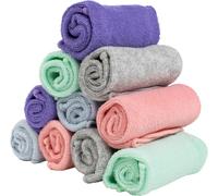 Eco-Friendly Reusable Baby Wipes - Pack of 10, Chemical-Free Fabric