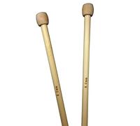 Eco-Friendly Single Point Natural Bamboo Knitting Needles 35cm x 4mm-25mm (8mm)