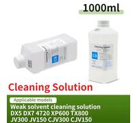 Eco-Friendly Solvent Ink Cleaning Solution 1000ML Compatible With Roland Mimaki Mutoh 1390 L1800 DX5 DX7 TX800 XP600 5113 4720 I3200 Printhead