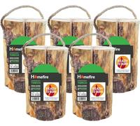 Eco-Friendly Swedish Torch Logs for Outdoor Cooking, Camping, BBQ & Fire Pit (3)
