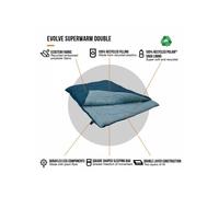 ECO FRIENDLY VANGO Evolve Superwarm Double Sleeping Bag 3 Season Tog 8 warmth