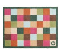 Eco-Friendly Washable Geometric Multicolour Mat - 65X85 cm