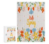 Eco Friendly Wooden Puzzle with Storage Box Smooth Finish Jigsaw Puzzle for Adults Kids Family Leisure Stress Relief Decorative Home Decor Puzzle Intelligent Challenge Game