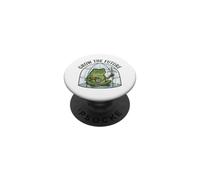 Eco Frog Gardener: Grow the Future Green Vibe PopSockets Adhesive PopGrip