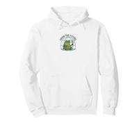 Eco Frog Gardener: Grow the Future Green Vibe Pullover Hoodie