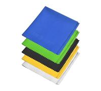 ECO-FUSED Microfiber Cleaning Cloths - 5 EXTRA LARGE Cloths Suitable for Cleaning Glasses, Spectacles, Cameras, iPad, iPhone, Tablets, Phones, Screens, Silverware and Other Surfaces