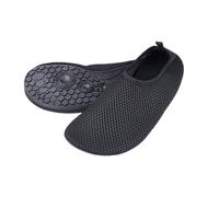 ECO-FUSED Women's Water Shoes with Elastic, Quick Dry, Breathable Fabric and Non-Slip Rubber Sole - Extra Comfort - Yoga, Beach, Pool, Volleyball, and More