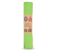 Eco Green Living 100% Compostable Biodegradable Bin Liners 140L Wheelie Bin Bags Heavy Duty With Handles, Refuse Sacks, Strong, Leakproof, Plant Based, BPA Free. 1 Roll, 5 Bags