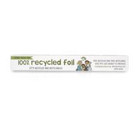 Eco Green Living 100% Recycled Aluminium Foil, Extra Thick Tin Foil, Strong Kitchen Foil Roll for Cooking, Grilling, BBQ, Roasting, Food Wrapping, Non Stick Foil with Cutting Edge, 10m x 30cm