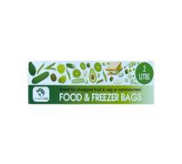 Eco Green Living Compostable Freezer Bags - 2L - 35 Bags