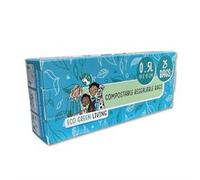 Eco Green Living Compostable Resealable Bags Small 0.5 Litre -25 bags
