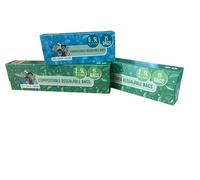 Eco Green Living Compostable Resealable Zip lock Bags Large | 2.5 Litre x 2 and 0.5 Litre